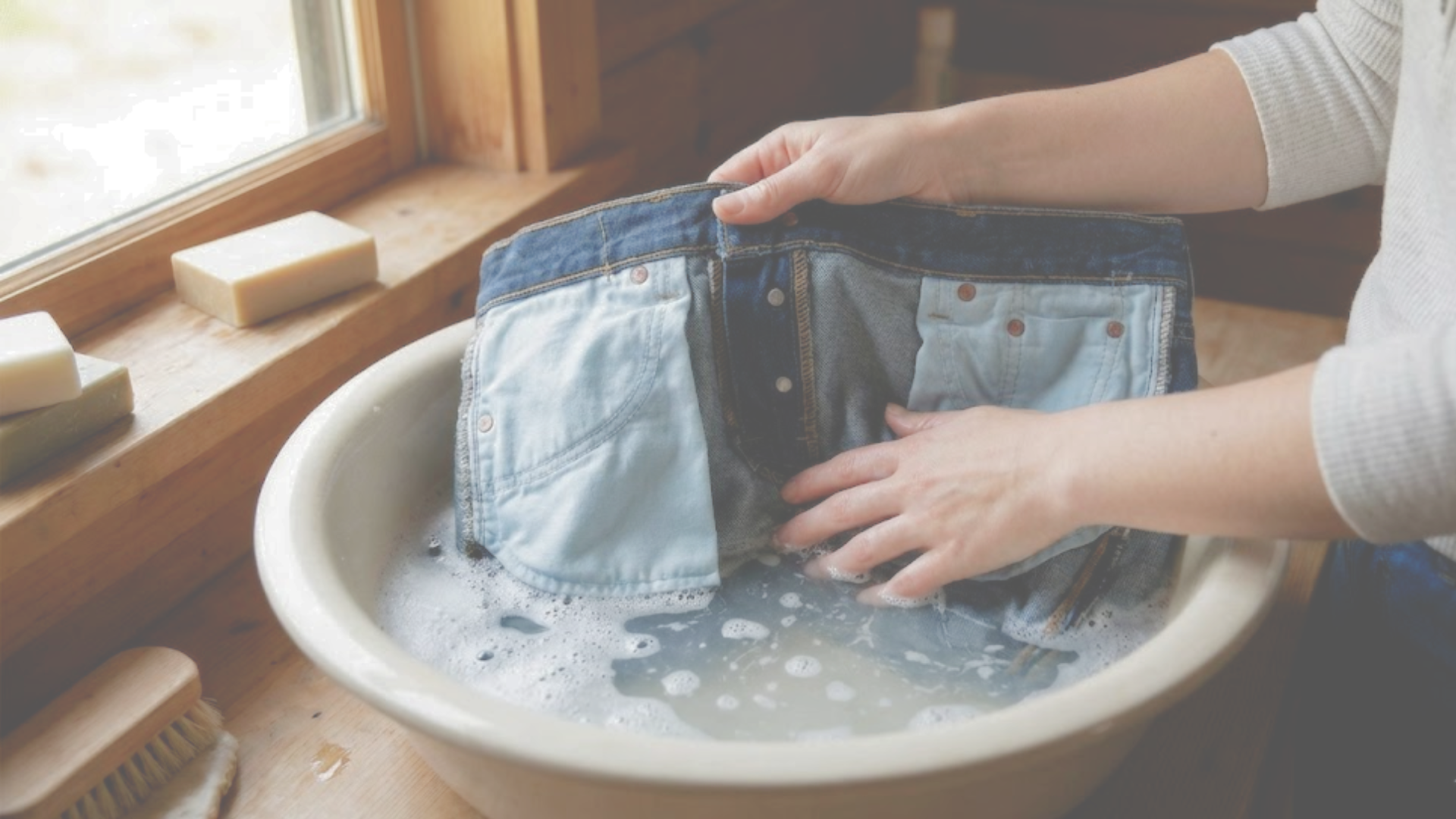 クリーニング店監修 デニムの究極の洗い方5工程